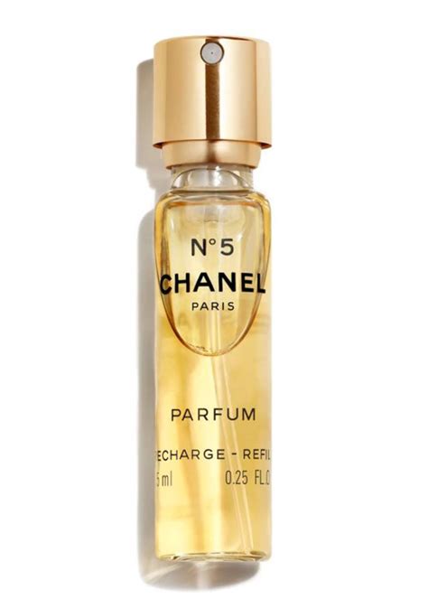 chanel no. 5 parfum purse spray refill|chanel number 5 perfume refill.